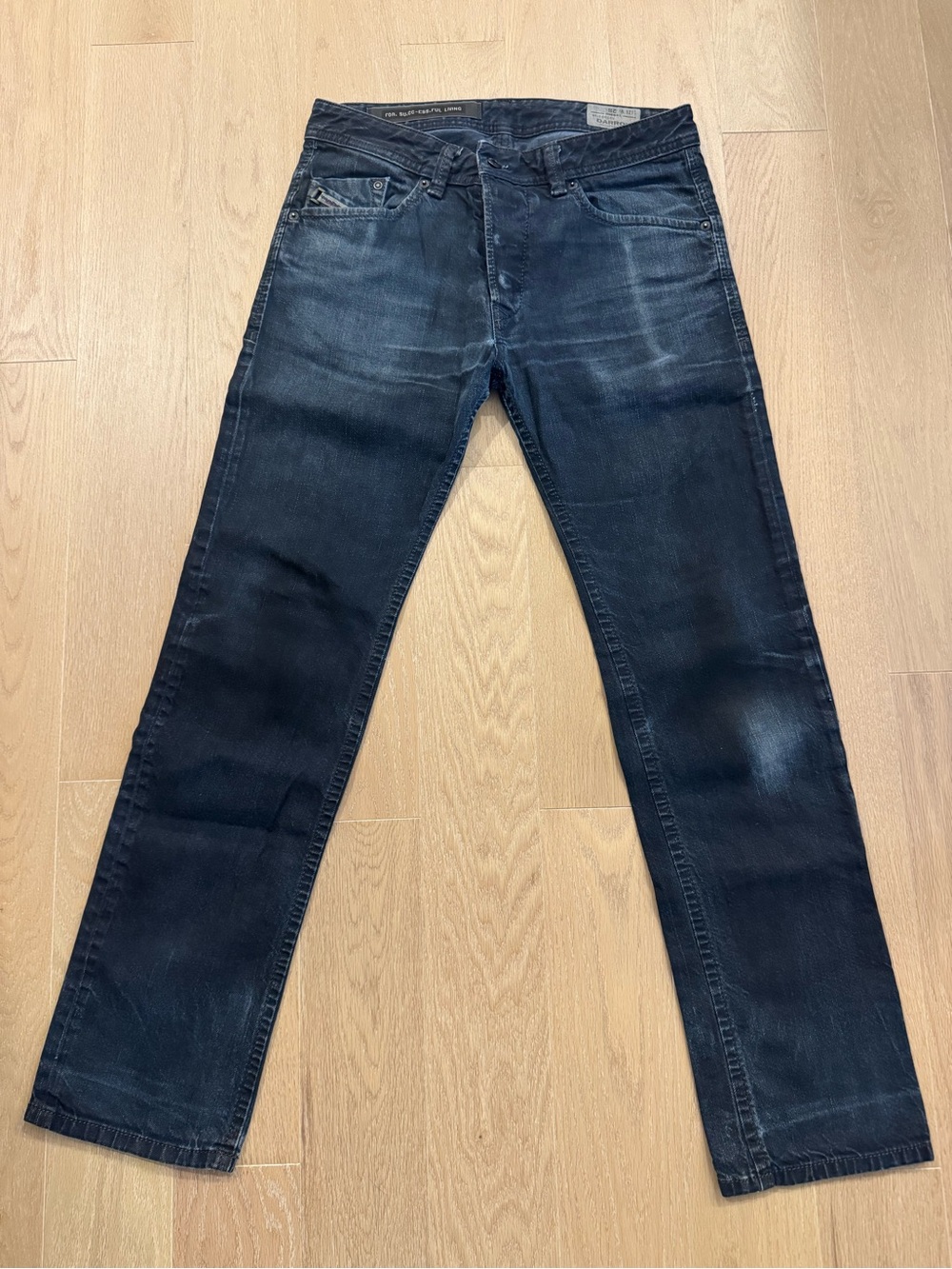 Diesel Men's Indigo Slim Straight Jeans